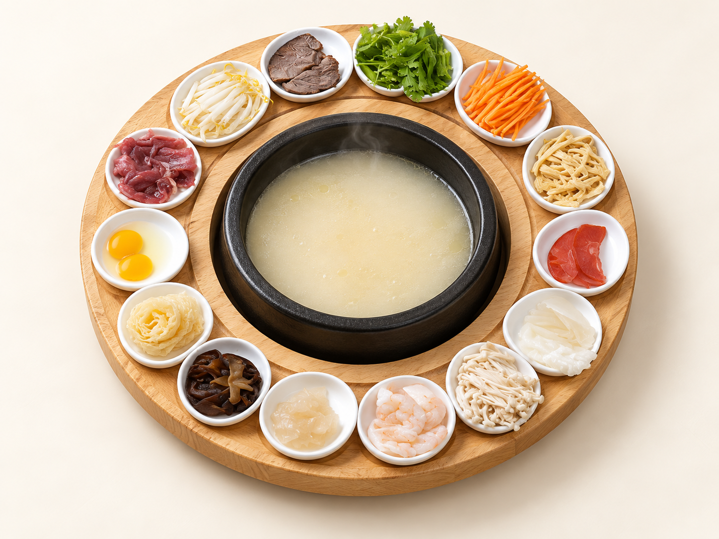 原汤过桥米线 – Reisnudeln in Originalbrühe